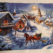 Работа «Катание на санях»