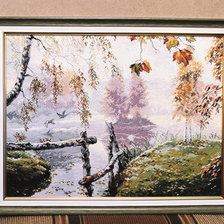 Работа «Уж небо осенью дышало...»