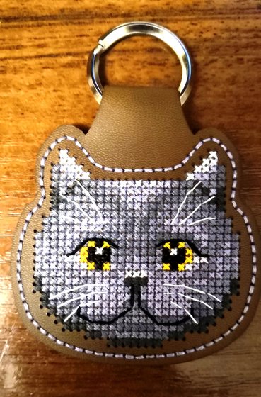 Работа «Брелок "Котик"»