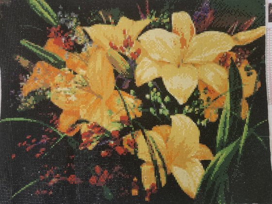 Работа «Лилии»