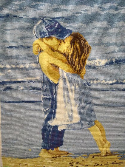 Работа «Первый поцелуй»