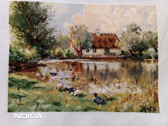 Работа «Пруд»