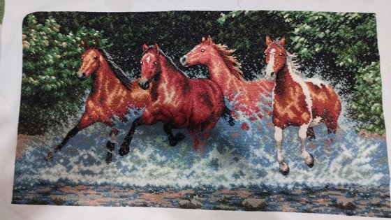 Работа «Лошадки»