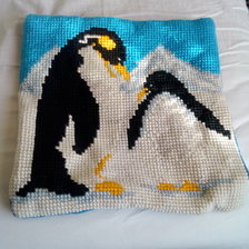 Работа «Poduszka Pingwiny»