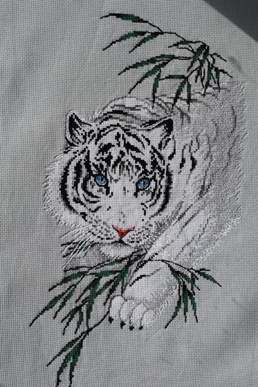 Работа «Белый тигр»