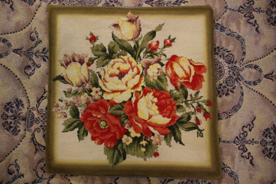 Работа «Букет на подушку.»