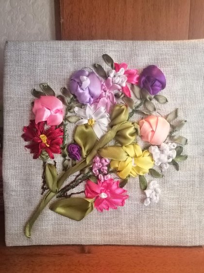 Работа «Летний букет»