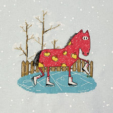 Работа «Катание красного коня»