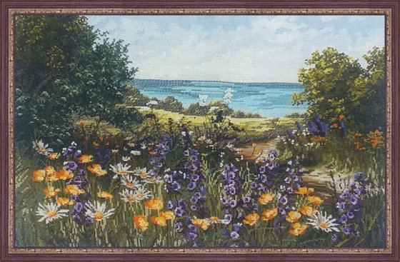 Работа «Лавандовое поле»