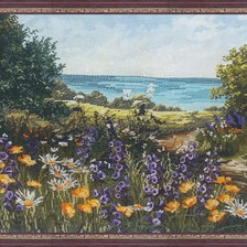 Работа «Лавандовое поле»