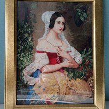 Работа «Сборщица колосьев . Жозеф Дезире Кур»