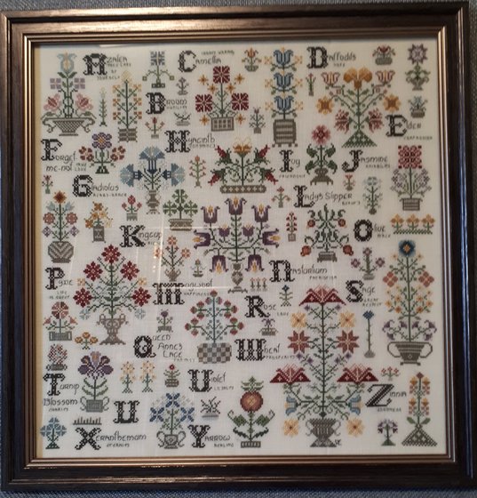 Работа «Язык цветов от Rosewood Manor»