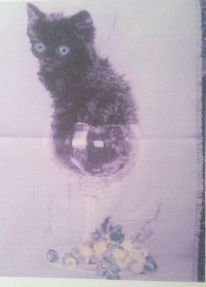 Работа «Кот в бокале.»