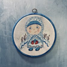 Работа «Зимний ангел»