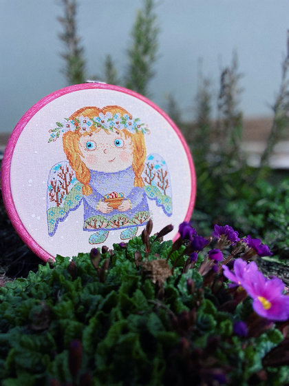 Работа «Весенний ангел»