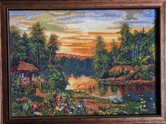 Работа «Летний вечер»