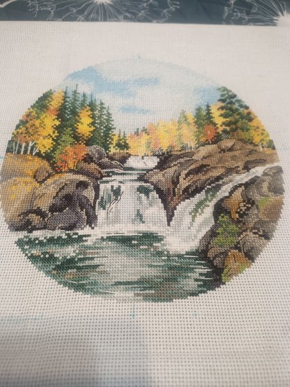 Работа «Овен водопад»