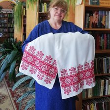 Работа «рушник для каравая»