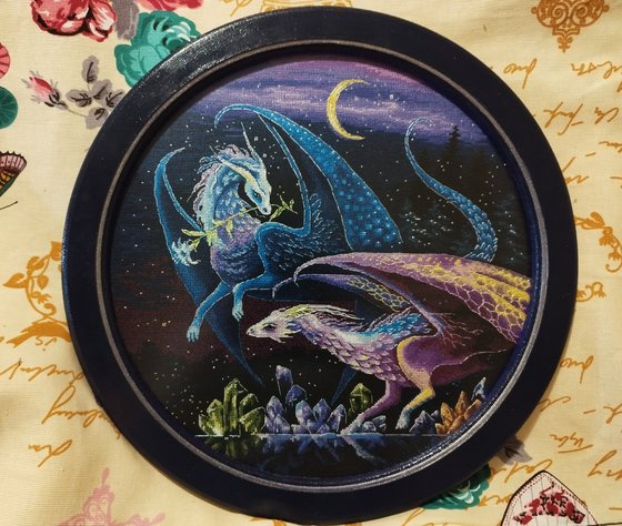 Работа «Драконы. Хранители камней»