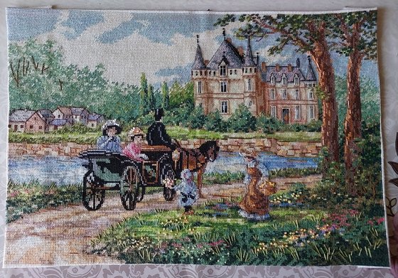 Работа «Замок леди Шато»