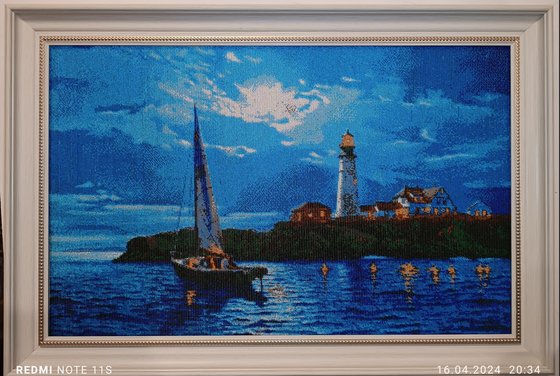 Работа «Лунная ночь»