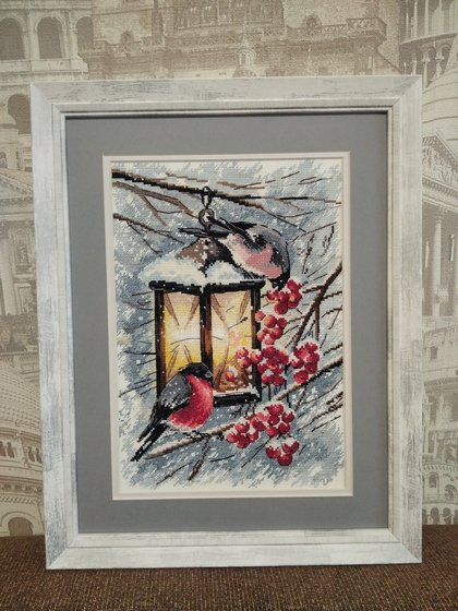 Работа «Рождественский свет - Овен»