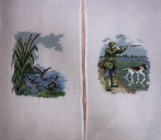 Работа «Дуэт «подарок охотнику»»