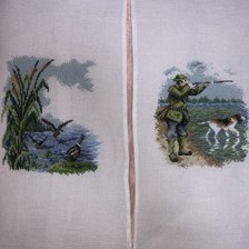 Работа «Дуэт «подарок охотнику»»