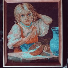 Работа «Девочка с кувшином»