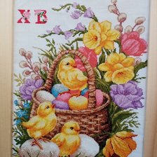 Работа «Пасхальная вышивка»