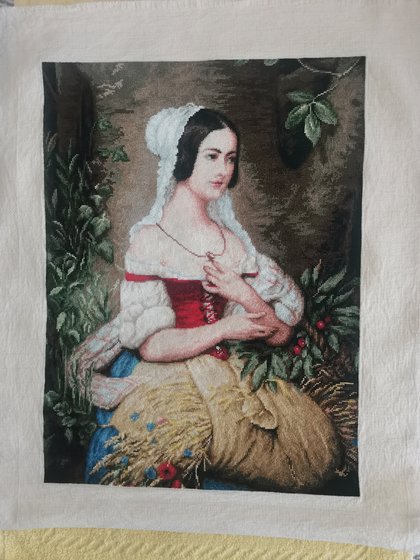 Работа «Сборщица колосьев»