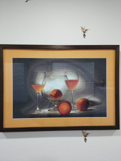 Работа «мандариновый микс»