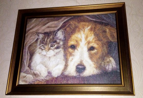 Работа «Друзья»