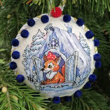 Работа «Игрушка на ёлку»