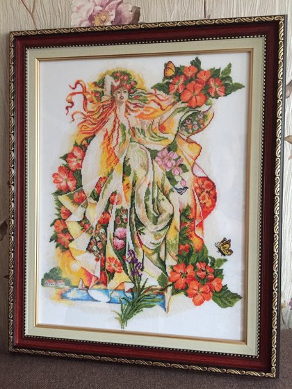 Работа «Лето»