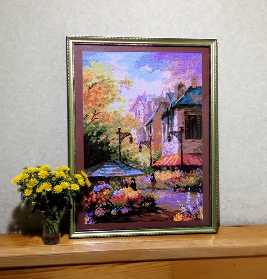 Работа «Цветочная улица»