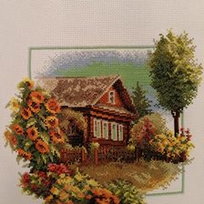 Работа «Домик в деревне»
