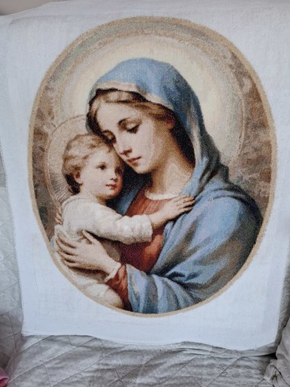 Работа «Maryja z dzieciątkiem»