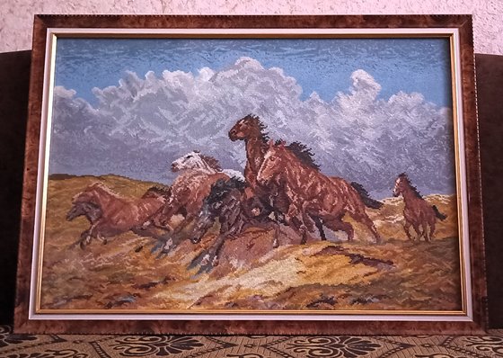 Работа «кони»