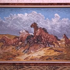 Работа «кони»