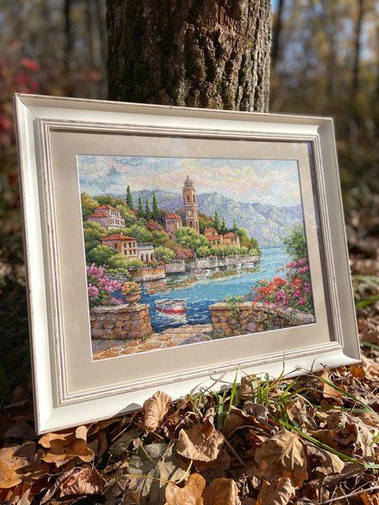 Работа «Озеро Комо: Мережка (Merejka Art.K-175)»