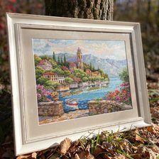 Работа «Озеро Комо: Мережка (Merejka Art.K-175)»