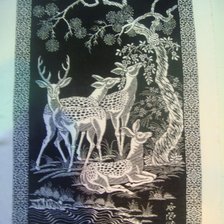 Работа «Олени»