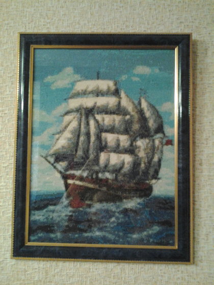 Работа «Парусник»