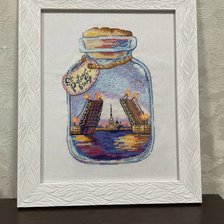 Работа «Сделай своими руками. "Город в банке. Санкт-Петербург"»