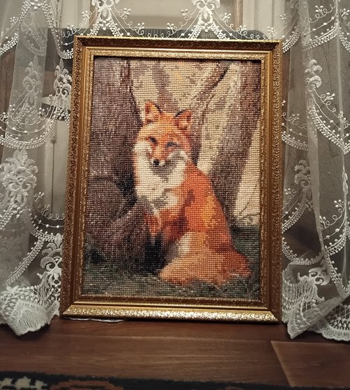 Работа «Лисичка»