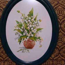 Работа «Весенние ландыши»