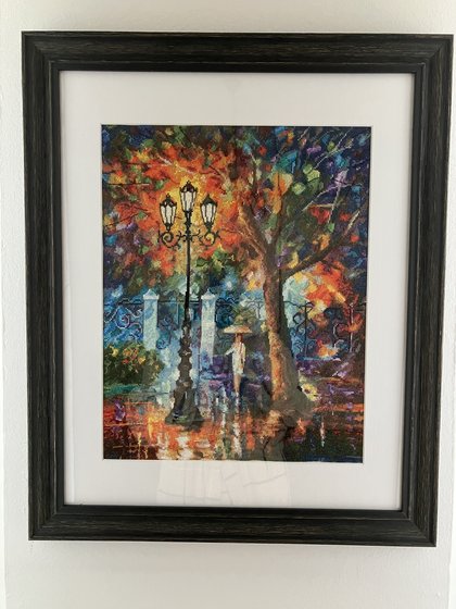 Работа «Аура дождя»