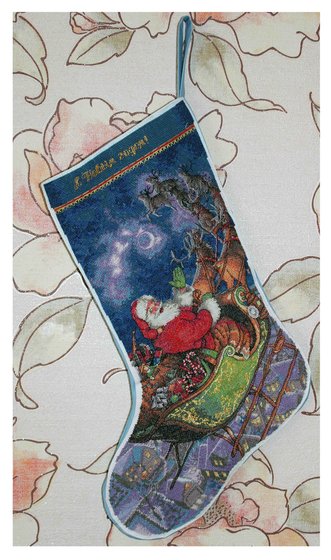 Работа «Санта в полёте»