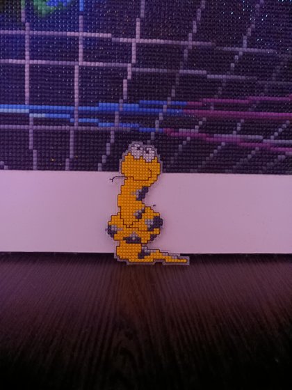 Работа «Маленькая змейка»